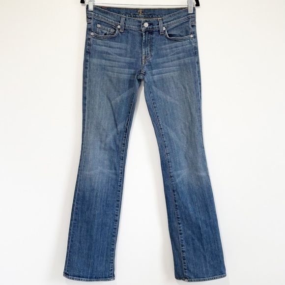 7 For All Mankind Denim - 7FAM 7 For All Mankind Bootcut Jeans Midrise 28